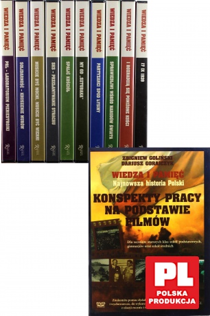 Wiedza i Pamięć. Najnowsza historia Polski [BOX] (10DVD)+[KSIĄŻKA]