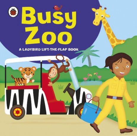 Ladybird lift-the-flap book: Busy Zoo - Collectif [KSIĄŻKA]