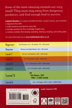Ladybird Readers Level 5 BBC Earth Little Survivors - Ladybird [KSIĄŻKA]