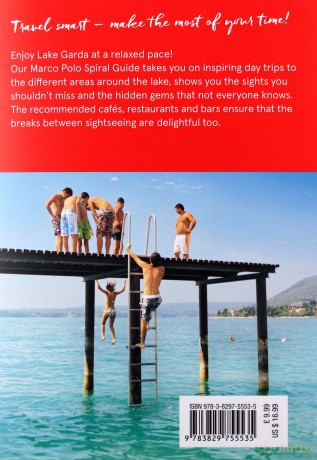 Lake Garda Marco Polo Travel Guide - with pull out map Marco Polo Spiral Guides - Marco Polo [KSIĄŻKA]