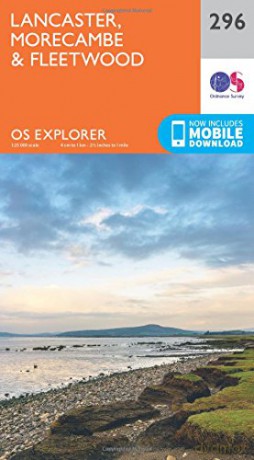 Lancaster, Morecambe and Fleetwood OS Explorer Active Map - Ordnance Survey [KSIĄŻKA]