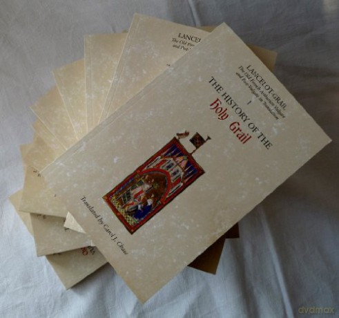 Lancelot-Grail 10 Volume Set: The Old French Arthurian Vulgate and Post-Vulgate in Translation - Norris Lacy [KSIĄŻKA]