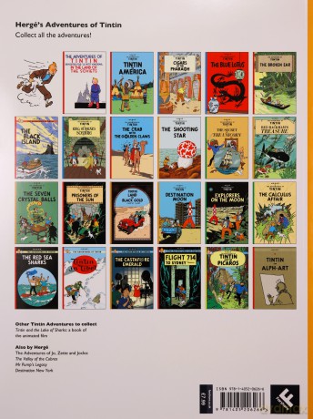 Land of Black Gold The Adventures of Tintin - Hergé [KSIĄŻKA]