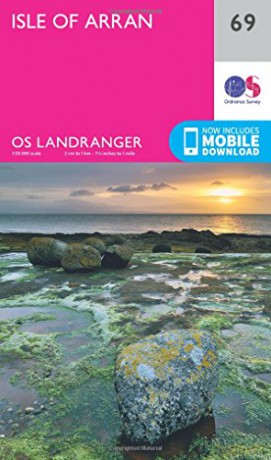 Landranger 69 Isle of Arran OS Landranger Map - Ordnance Survey [KSIĄŻKA]