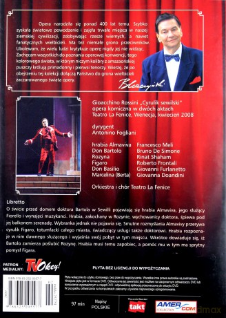 Bogusław Kaczyński Przedstawia: Opery 02: Cyrulik sewilski [DVD]