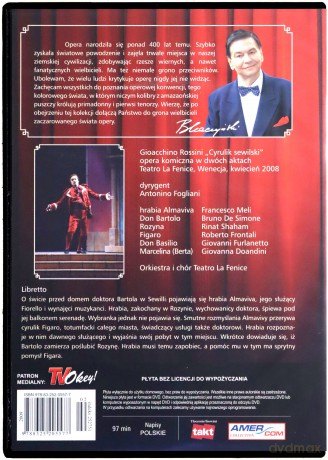 Bogusław Kaczyński Przedstawia: Opery 02: Cyrulik sewilski [DVD]