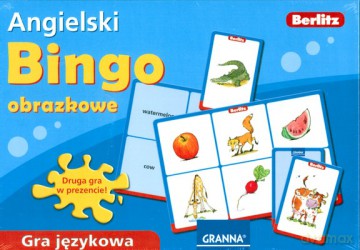 Angielski Bingo Obrazkowe Gra Językowa [GRA]