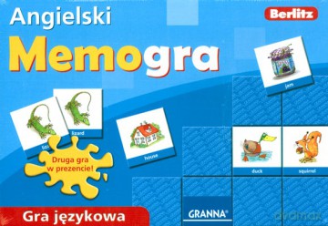 Angielski Memogra Gra Językowa [KSIĄŻKA]