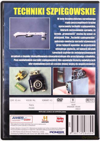 Cuda nowoczesności 33: Techniki szpiegowskie [DVD]