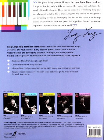Lang Lang Daily Technical Exercises Lang Lang Piano Academy - Lang Lang [KSIĄŻKA]