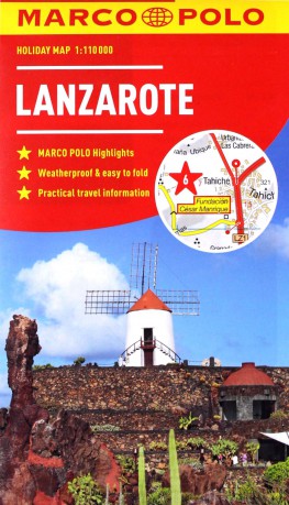 Lanzarote Marco Polo Holiday Map Marco Polo Holiday Maps - Marco Polo [KSIĄŻKA]