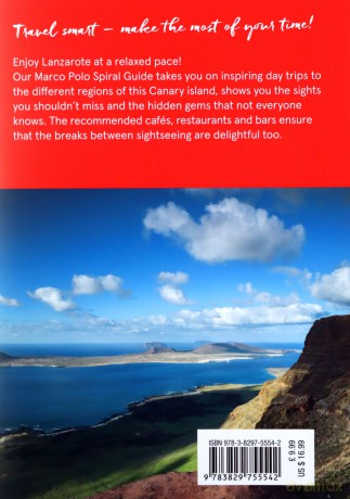 Lanzarote Marco Polo Travel Guide - with pull out map Marco Polo Spiral Travel Guides - Marco Polo [KSIĄŻKA]