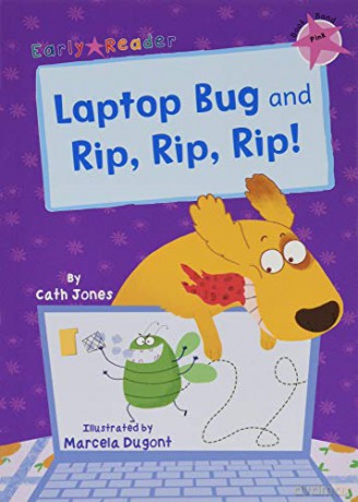 Laptop Bug and Rip, Rip, Rip!: Pink Early Reader Early Readers - Cath Jones [KSIĄŻKA]