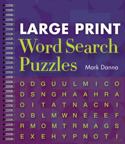 Large Print Word Search Puzzles: 1 - Mark Danna [KSIĄŻKA]