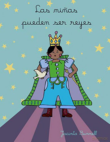 Las Ninas Pueden Ser Reyes Reach and Teach: Libro Para Colorear - Jacinta Bunnell [KSIĄŻKA]