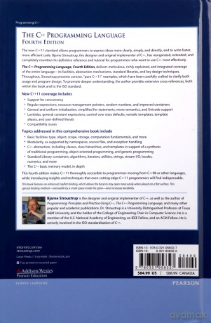 C++ PROGRAMMING LANGUAGE [KSIĄŻKA]