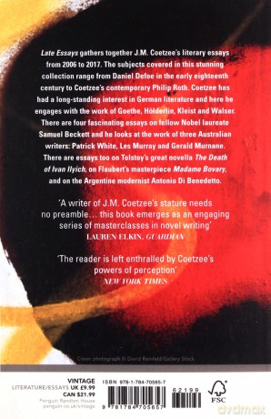 Late Essays: 2006 - 2017 - J.M. Coetzee [KSIĄŻKA]