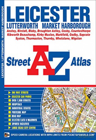 Leicester A-Z Street Atlas - Geographers A-Z [KSIĄŻKA]