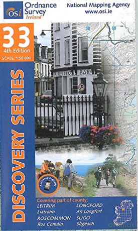Leitrim, Longford, Roscommon, Sligo Irish Discovery Series - Ordnance Survey Ireland [KSIĄŻKA]