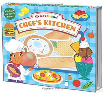 Let's Pretend Chefs Kitchen UK Edition Lets Pretend Boxed Set - Roger Priddy [KSIĄŻKA]