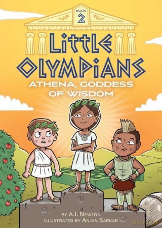 Little Olympians 2: Athena, Goddess of Wisdom - A.I. Newton [KSIĄŻKA]