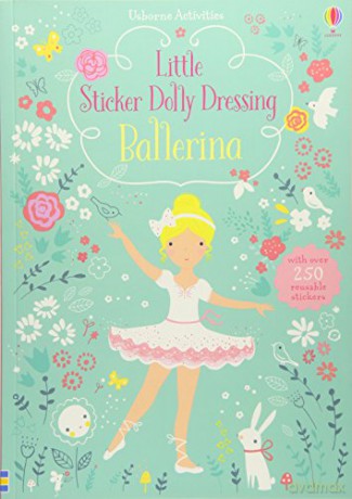 Little Sticker Dolly Dressing Ballerina - Fiona Watt [KSIĄŻKA]