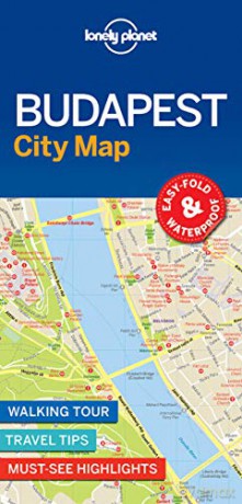 Lonely Planet Budapest City Map - Lonely Planet [KSIĄŻKA]