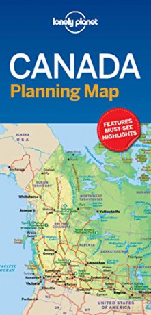 Lonely Planet Canada Planning Map - Lonely Planet [KSIĄŻKA]