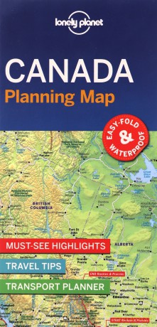 Lonely Planet Canada Planning Map - Lonely Planet [KSIĄŻKA]