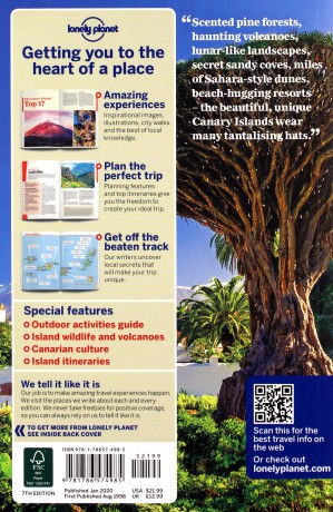 Lonely Planet Canary Islands Travel Guide - Isabella Noble [KSIĄŻKA]
