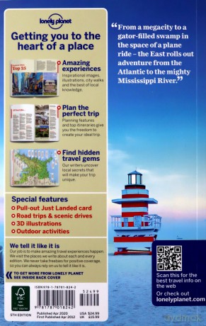 Lonely Planet Eastern USA Travel Guide - Trisha Ping [KSIĄŻKA]