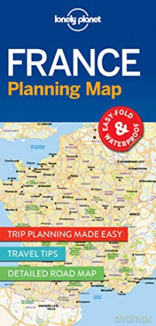 Lonely Planet France Planning Map - Lonely Planet [KSIĄŻKA]