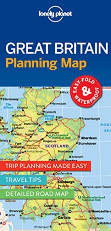 Lonely Planet Great Britain Planning Map - Lonely Planet [KSIĄŻKA]