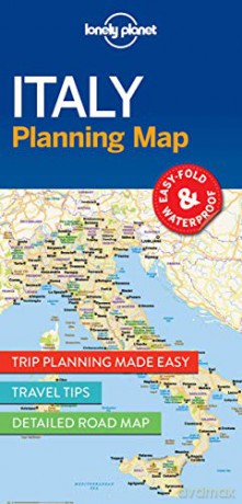 Lonely Planet Italy Planning Map - Lonely Planet [KSIĄŻKA]
