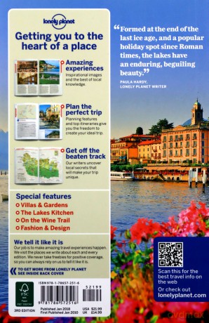 Lonely Planet The Italian Lakes Travel Guide - Paula Hardy [KSIĄŻKA]