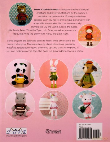 Lovely Crochet Toys: Amigurimi Creations from Khuc Cay's Little Hands: 16 Amigurumi Creations from Khuc Cay Amigurumi Creations from Khuc Cay's Little Hands - Hoang Thi Ngoc Anh [KSIĄŻKA]
