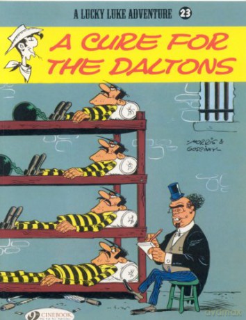 Lucky Luke Vol.23: A Cure for the Daltons Lucky Luke Adventures - Rene Goscinny [KOMIKS]