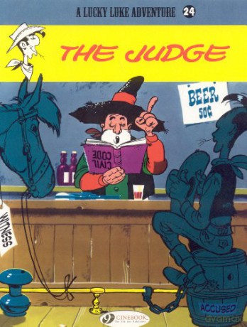 Lucky Luke Vol.24: The Judge Lucky Luke Adventures - Morris [KOMIKS]