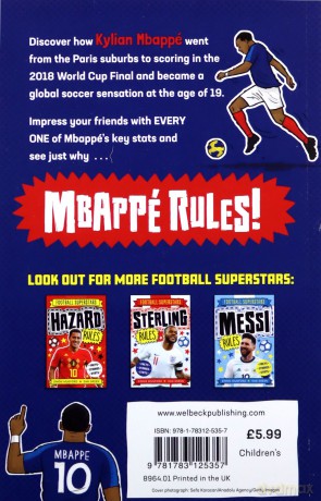 Mbappé Rules: 4 Football Superstars - Simon Mugford [KSIĄŻKA]