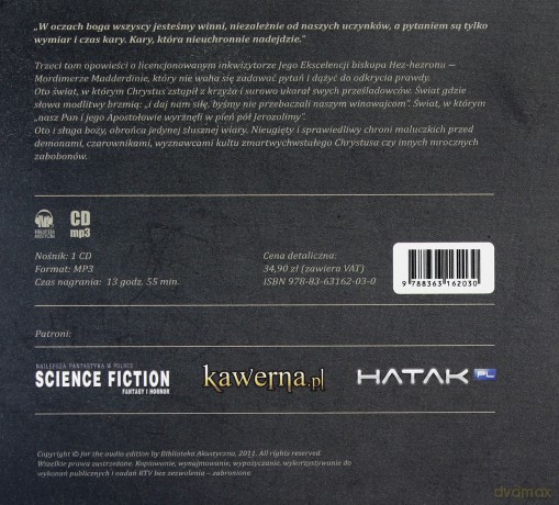 Miecz Aniołów - Jacek Piekara (digipack) [AUDIOBOOK] [CD-MP3]