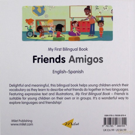 My First Bilingual Book-Friends English-Spanish - Patricia Billings [KSIĄŻKA]