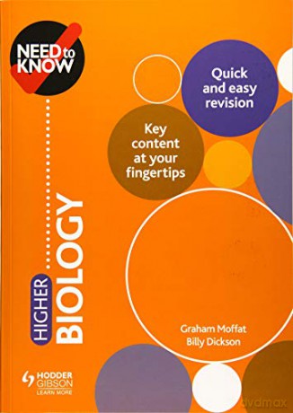Need to Know: Higher Biology - Graham Moffat [KSIĄŻKA]