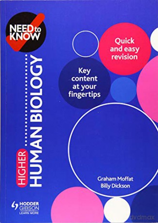 Need to Know: Higher Human Biology - Graham Moffat [KSIĄŻKA]