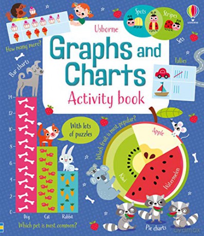 Graphs and Charts Activity Book - Darran Stobbart [KSIĄŻKA]