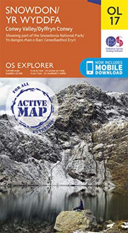 OS Explorer Active OL17 Snowdon/Yr Wyddfa, Conwy Valley/Dyffryn Conwy OS Explorer Active - Ordnance Survey [KSIĄŻKA]