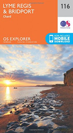 OS Explorer Map 116 Lyme Regis and Bridport - Ordnance Survey [KSIĄŻKA]
