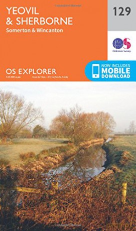 OS Explorer Map 129 Yeovil and Sherbourne - Ordnance Survey [KSIĄŻKA]