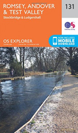 OS Explorer Map 131 Romsey, Andover and Test Valley - Ordnance Survey [KSIĄŻKA]