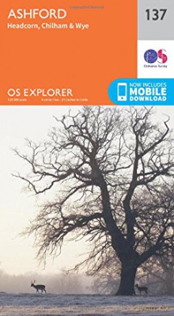 OS Explorer Map 137 Ashford - Ordnance Survey [KSIĄŻKA]