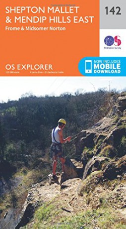 OS Explorer Map 142 Shepton Mallet and Mendip Hills East - Ordnance Survey [KSIĄŻKA]
